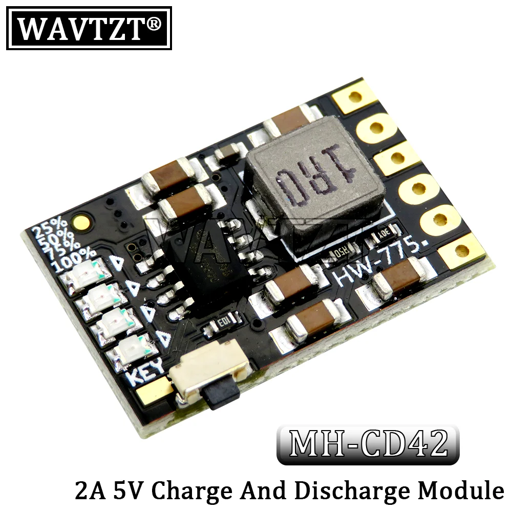 TP5100 charging management power supply module board TP5000 1A 2A compatible with 4.2V 8.4V single and double lithium batteries