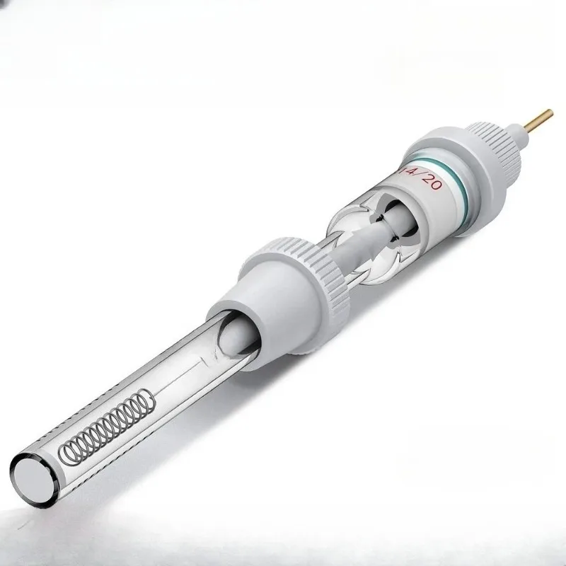 contrast electrode/PT wire electrode with salt bridge