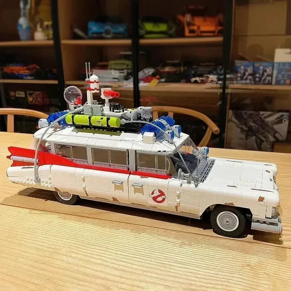 

Legolcks 2352 шт., серия автомобилей «Охотники за привидениями», 10274, модель строительного блока, механический набор, сборная игрушка для мальчиков и девочек, подарок на Хэллоуин, день рождения