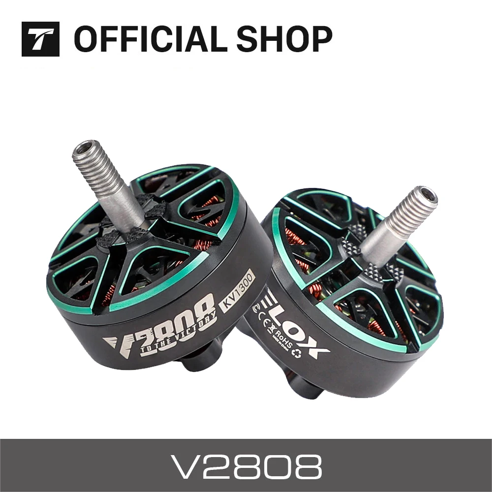 T-motor VELOX V2808 KV1300 KV1500 KV1950 V series motor For FPV Racing Drone FPV Freestyle Frame