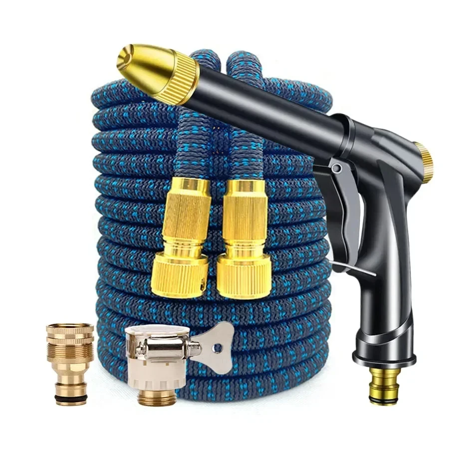 

Multimode Sprayer Thickened garden hose set high-pressure Magic Water Pipe water pipe soft telescopic hose Watering Car Wash Gun