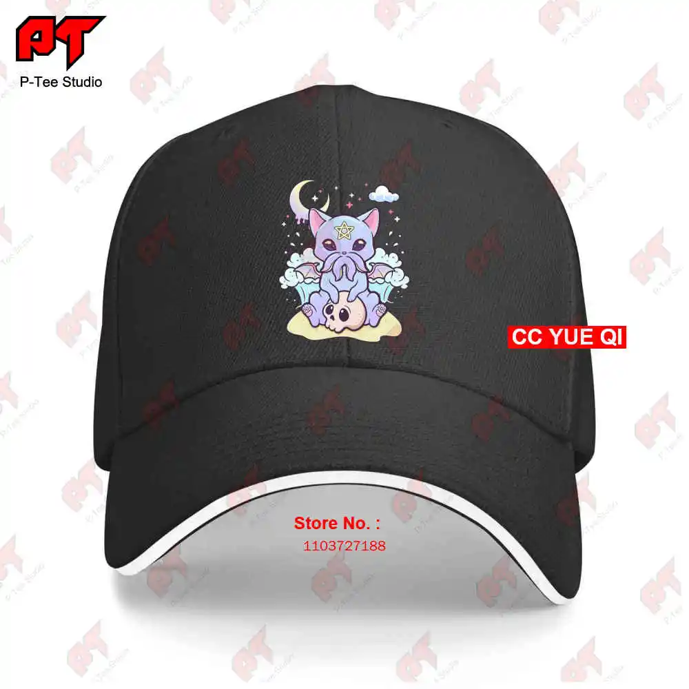 

Kawaii Pastel Goth Cute Creepy Krampus Baseball Caps Truck Cap 05YQ