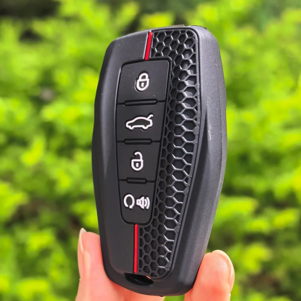 حافظة مفاتيح من السيليكون سلسلة حامل لجيلي أوكافانجو كولراي أطلس مونجارو توجيلا إمجراند GT S بروتون X50 X70 #4