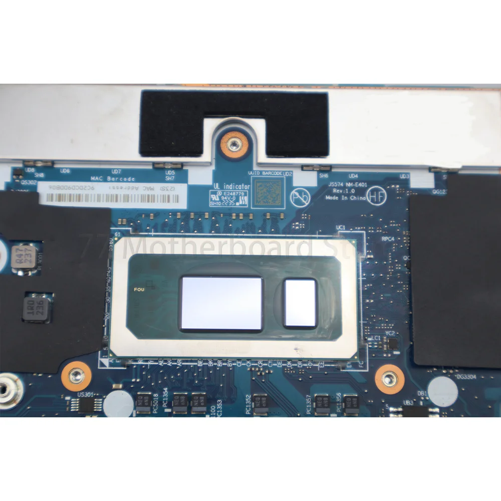 Laptop Motherboard For Lenovo IdeaPad 5 15IAL7 NM-E401 With CPU I5 1235U I7 1255U RAM 16G GPU MX550 2G 5B21H70698