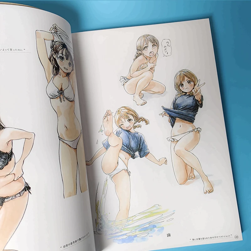 Traje de marinheiro de amanhã Artbookin Coleção de ilustrações japonesas Livro de arte de menina fofa Manga em quadrinhos