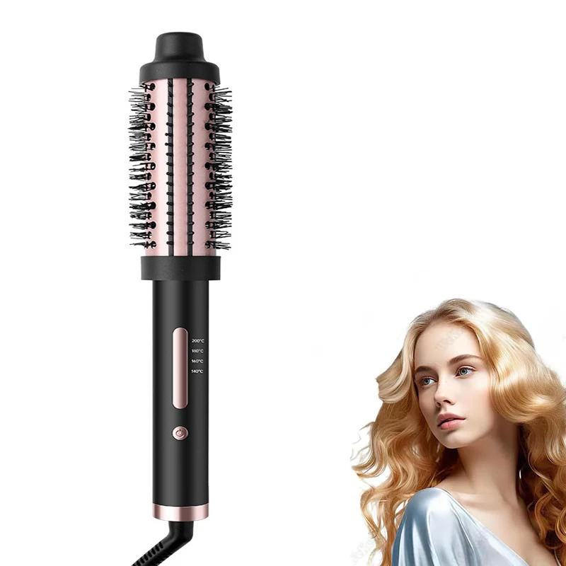 

Лидер продаж, современный дизайн, щетка для фена, расческа для завивки волос, быстрый нагрев, щетка для завивки волос, щетка для завивки прямых и вьющихся волос