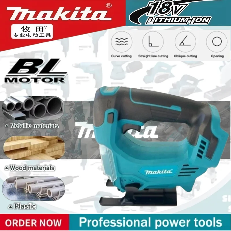 

Аккумуляторная погружная пила Makita, портативный многофункциональный инструмент для деревообработки, совместимый с аккумуляторами Makita 18V-20V.