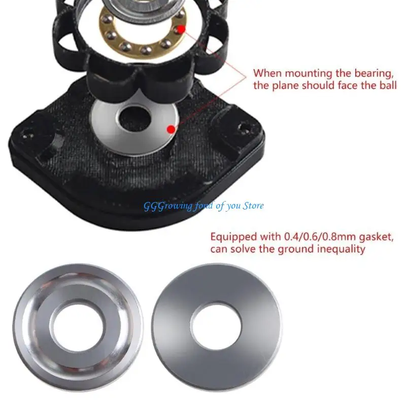

H9EB Omnidirectional Printer Shock Absorbing Feet Pad Noise Reduction Foot Antislip Shock Pad for X1 Carbon P1S P1P
