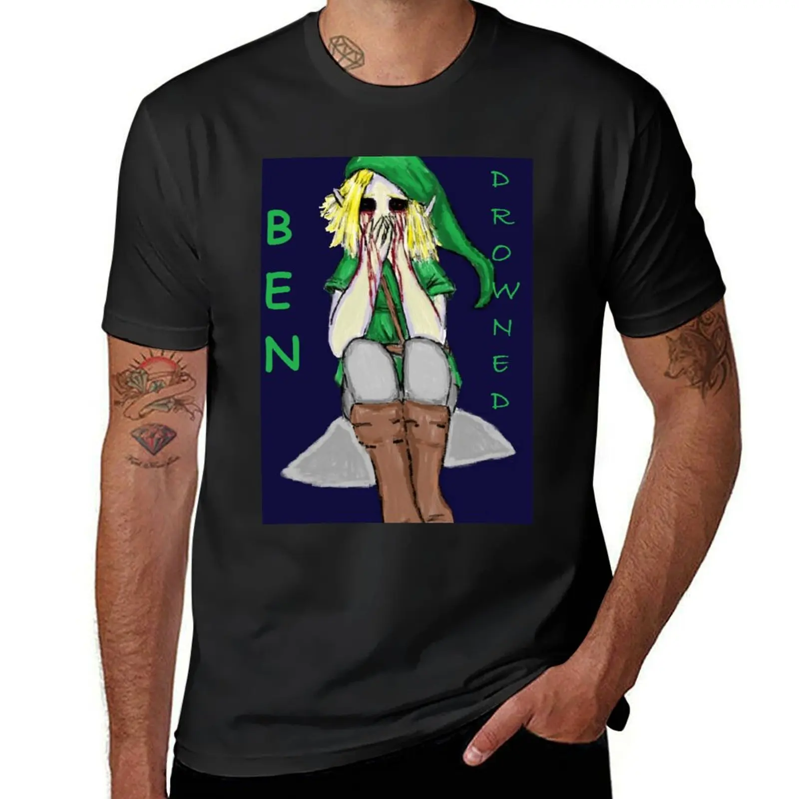 

BEN Drowned: Why T-Shirt Short sleeve tee for a boy mens white t shirts