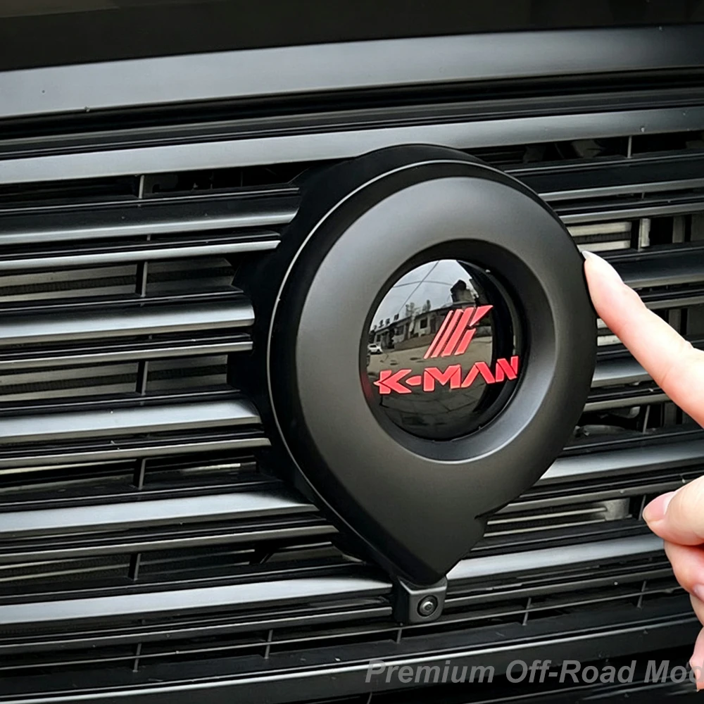 For GWM Shanhai Cannon Black Warrior Exterior Parts, Grille Frame Fender Emblem Fog Light Cover Door Handle Bowl Decor Trim