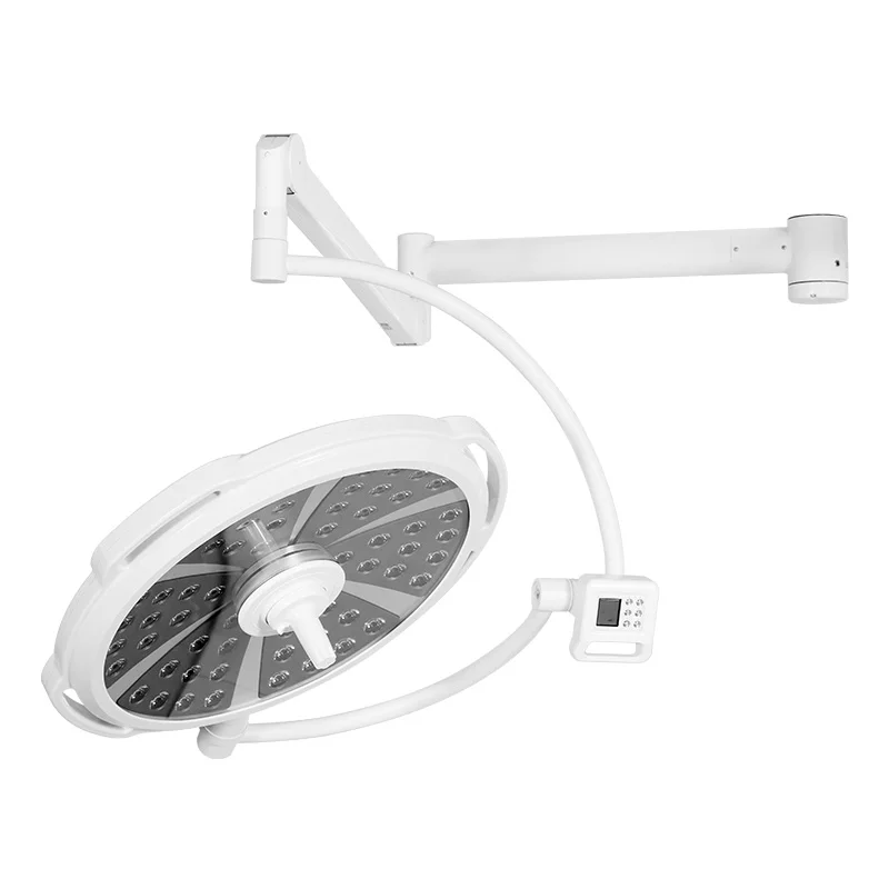 MT Hospital Cold Light Medical Double Dome Ceiling Shadowless Surgical LED Operating Lamp Hospital Battery Operating Light