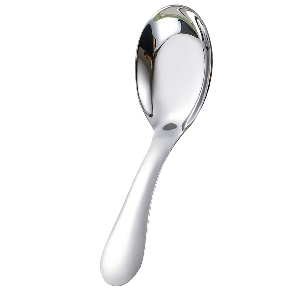Stainless Steel Spoon Soup Spoons for Home Food Kids Coffee Metal Serving Child Pho