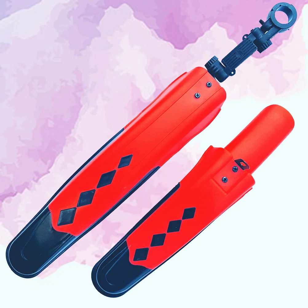 

Adjustable Mountain Bike Mudguard Set 56 X 42Cm For Front Rear Tire Protection Lightweight Durable Road Bike