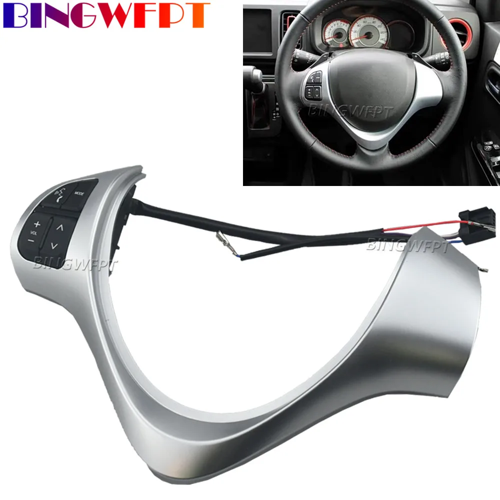 

New Multifunctional Steering Wheel Volume Telephone Button Control Switch For Suzuki Alto 660CC 2009-2016