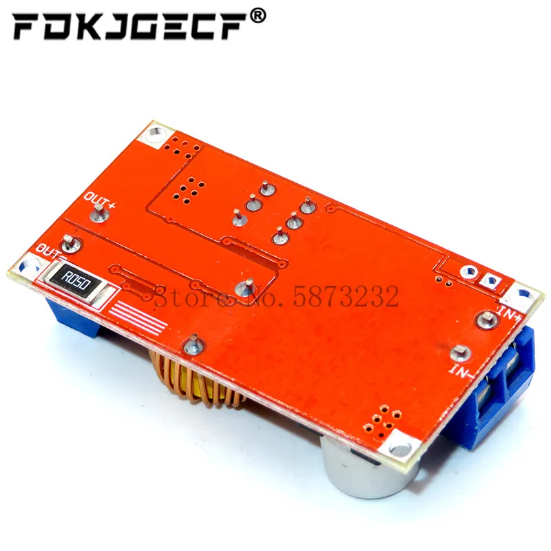 2 in 1 XL4015 5A Adjustable Power CC/CV Step-down Charge Module LED Driver Voltmeter Ammeter Constant current constant voltage