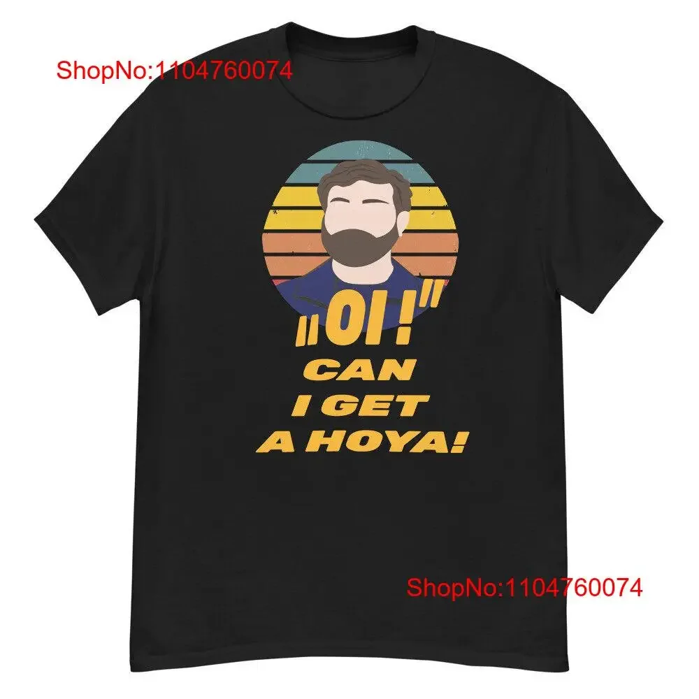 Camiseta divertida de puedo obtenga un hoya memes Roy Quote Oi, camiseta pesada, moda vintage lavada para hombre, ropa de calle versátil informal