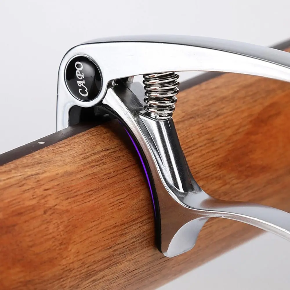 Guitar Capo Metal Aluminum Alloy Guitar Tuner Clamp Professional Key Trigger Capo for Acoustic Electric Musical Instruments