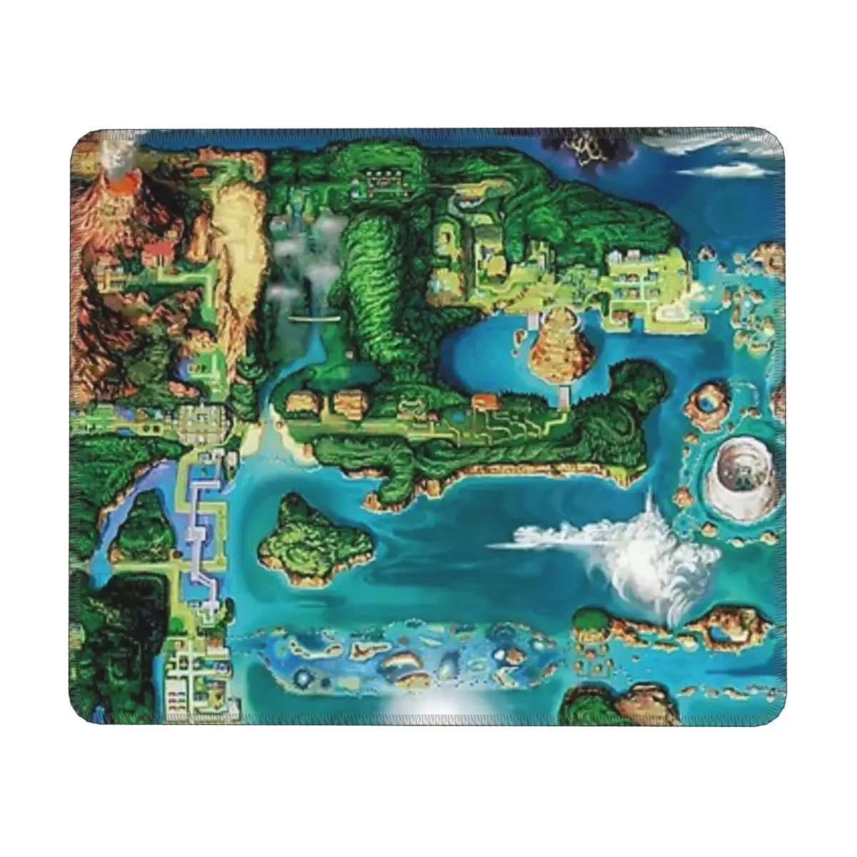 

Hoenn Map Mouse Pad Desk Protector Gamer Keyboard Pc Mouse Pad Extended Mice Keyboards Computer