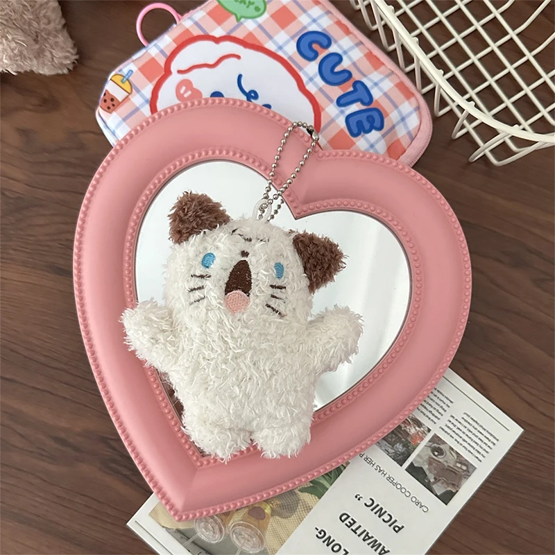 Cute Stars Plush Toy Doll Squeak Keychain Fluffy Soft Stuffed Toy Backpack Bag Pendant Charms Adorkable Gift For Kids Girlfriend