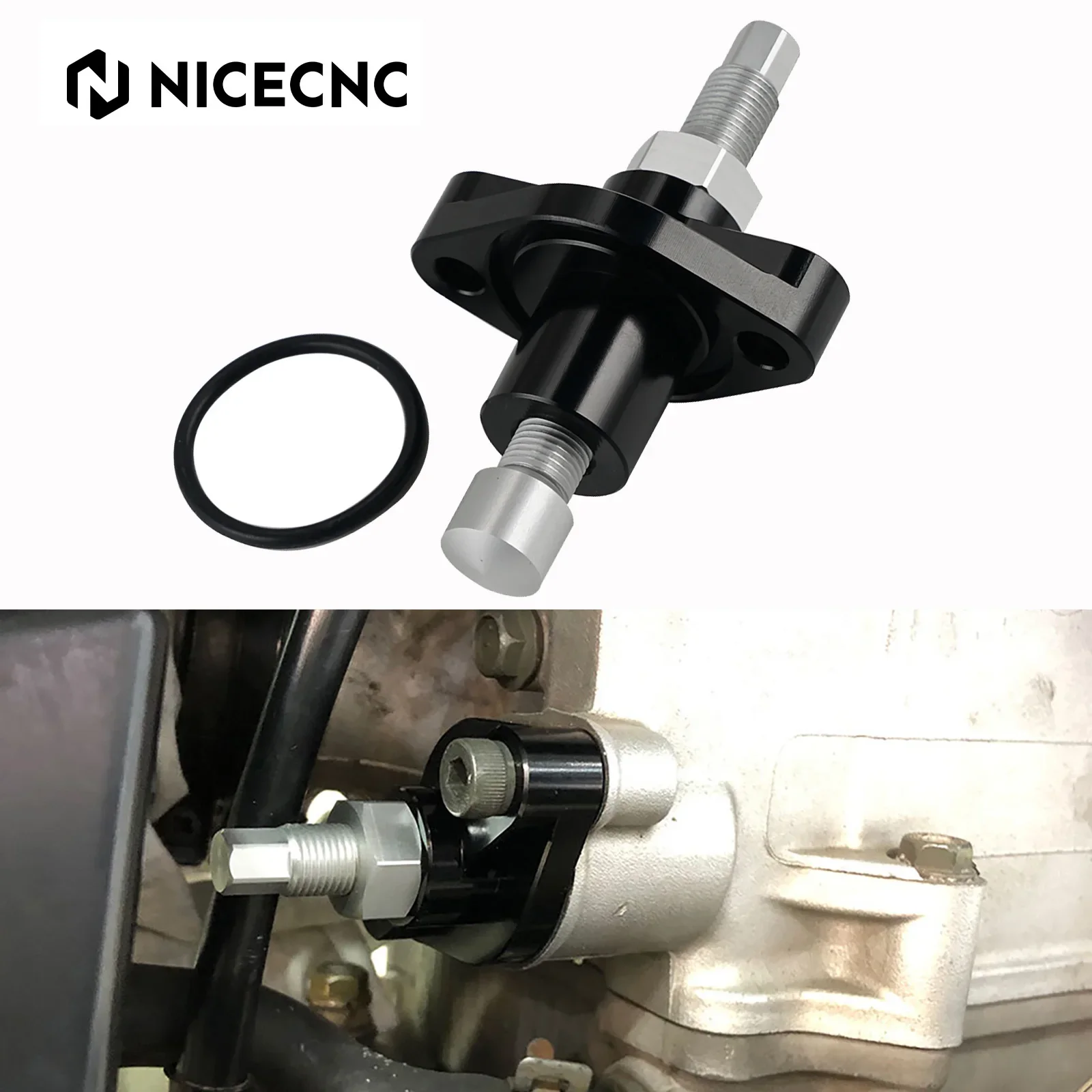 NICECNC For Suzuki DRZ400SM DRZ400S DRZ400E 2000-2024 QuadSport LT-Z400 KAWASAKI KFX400 KLX400 2003 Timing Cam Chain Tensioner