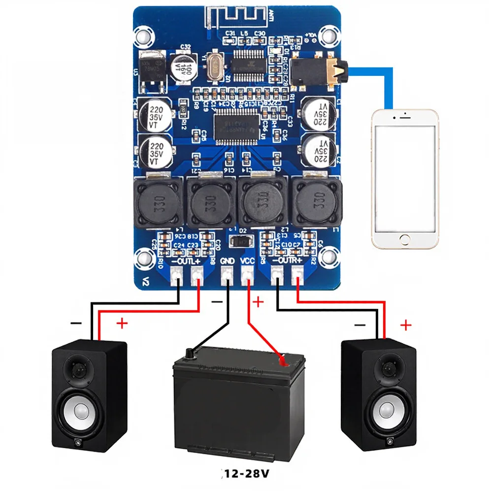 Ultra HD Audio Expansion Board Is Suitable For Audio Enlarge And Decoding  Digital Power Board Accessories