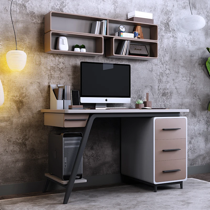 مكتب صغير فاخر للأطفال، مكتب كتابة للطلاب، رف كتب، طاولة كمبيوتر مثبتة على الحائط للبالغين #4