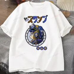 Arale Manga Toribot Fan Souvenir Cotton T-shirt Toriyama Akira 1955-2024 Thank You for The Memories Tshirt Rip Gift for Fans