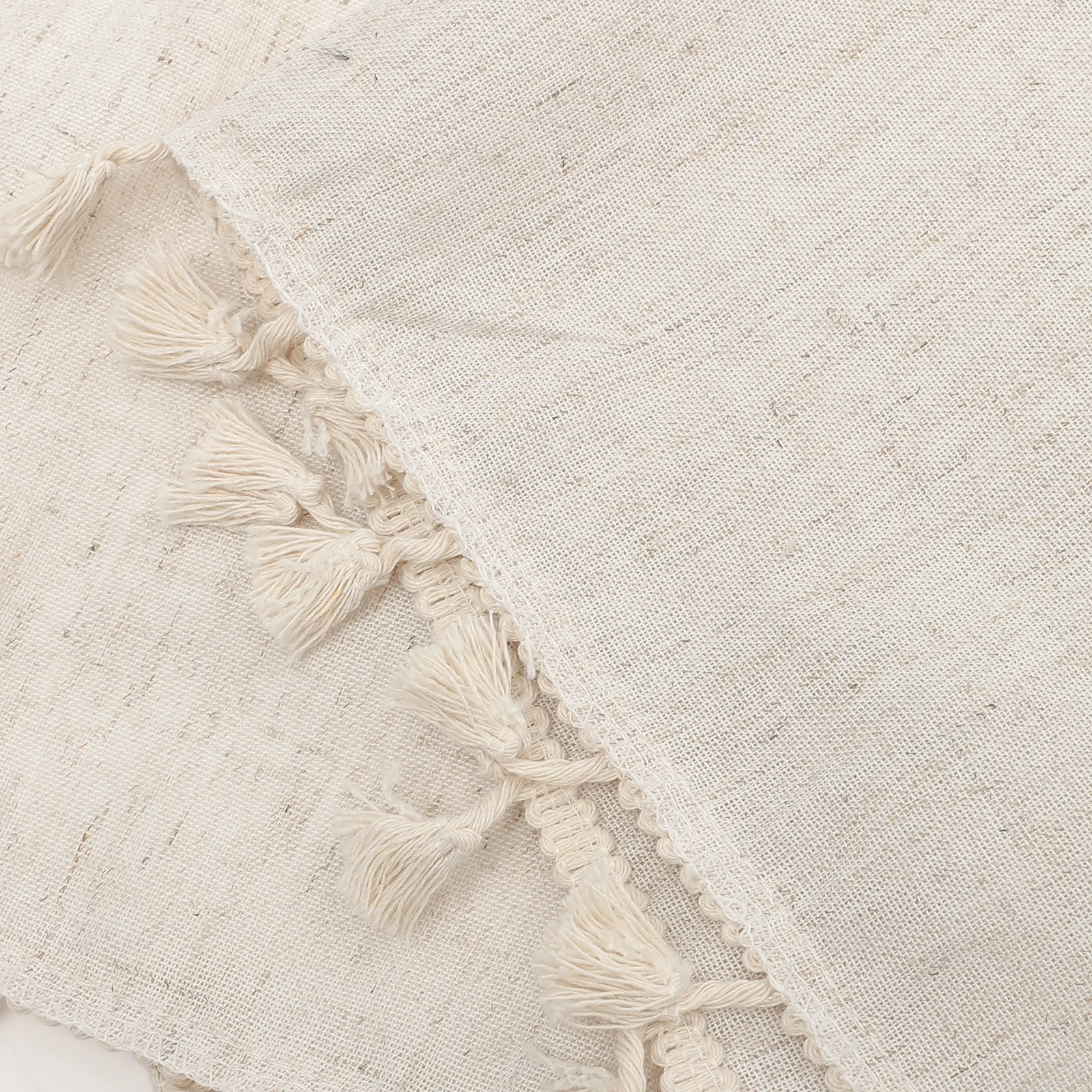 

Tassel Short Curtain Kitchen Valance Window Rustic Decor Washable Home Use Valance Curtain Kitchen Curtains