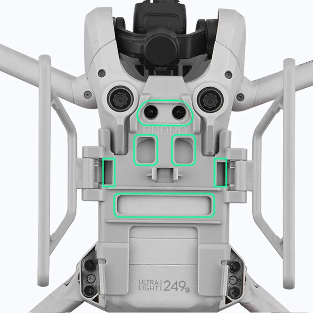 DJI 미니 3 프로용 접이식 랜딩 기어, 삼각대 확장 보호기, 드론 액세서리용 경량 낙하 방지 버퍼