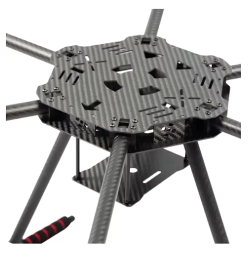 RC DRONE F680/850 cadre entièrement en Fiber de carbone 680/850 hexa-rotor bras pliable Hexacopter cadre Kit train d'atterrissage inflodable pour FPV