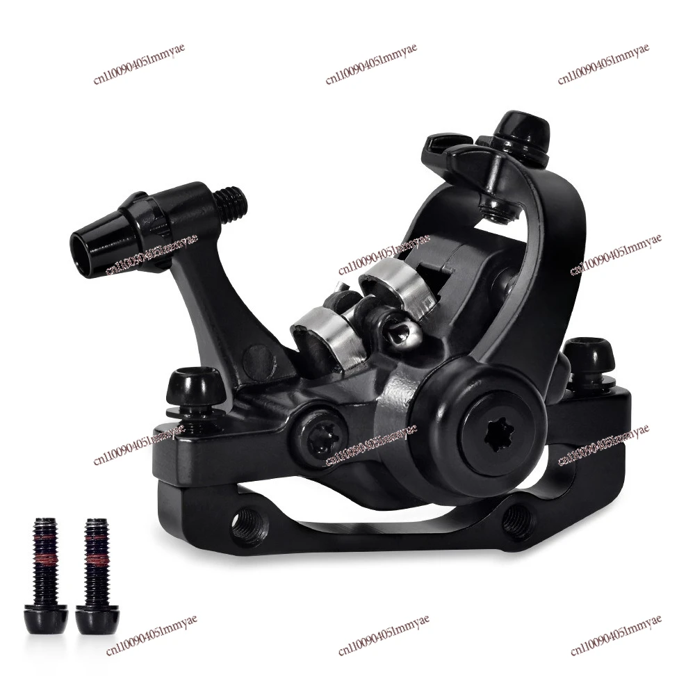 Mountain bike folding bike bilateral brake disc brake mechanical cable