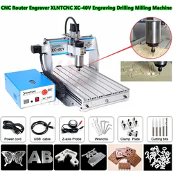 Husillo de refrigeración por aire, 800W, trabajo de Metal y madera, fresadora de corte y grabado, carril Circular de pórtico, cortador de grabado PCB de 2500MM/min