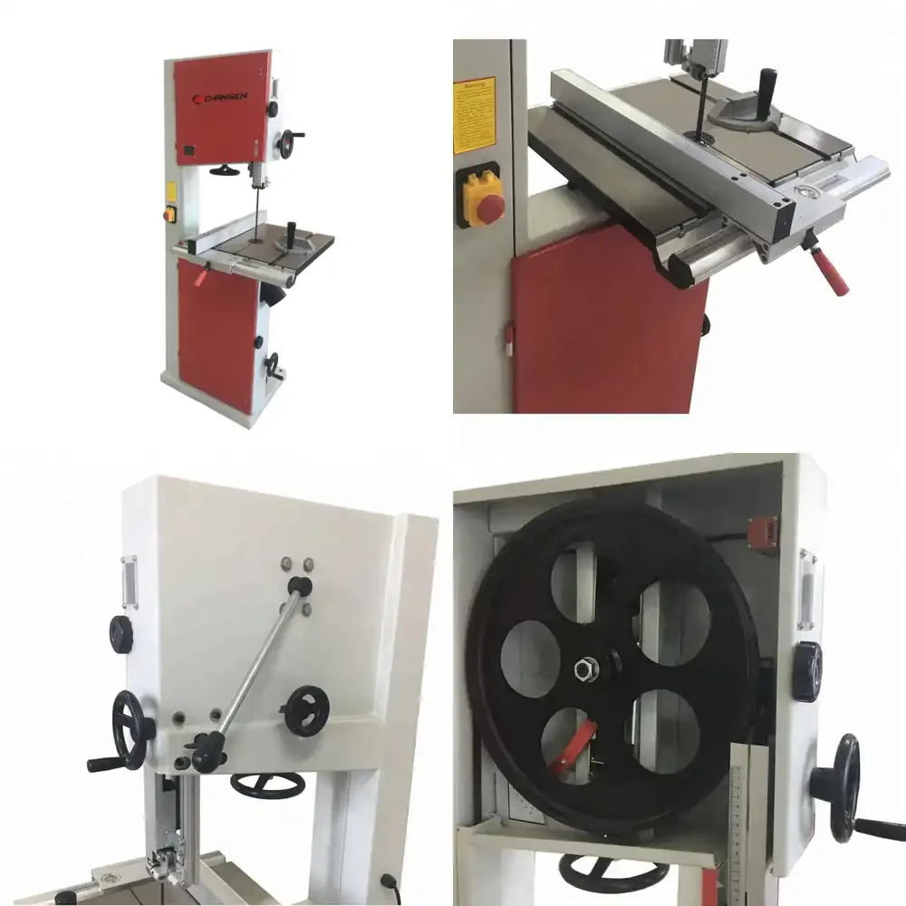 

CBS16 Vertical 16 Inch Wood Band Saw Machine with 1.5 kW Motor High Accuracy