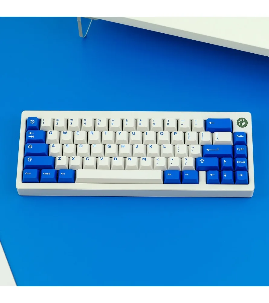 

Keycap ABS two-color molding 264 key full set/172 key classic blue and white