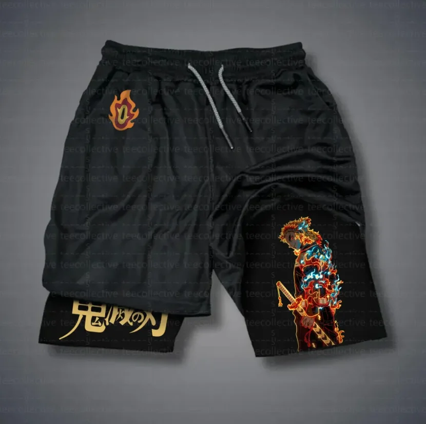 

Официальный проект серии Anime Ghost Slayer: спортивные аниме для бадминтона, дышащие быстросохнущие шорты в стиле ретро без пола и ветра