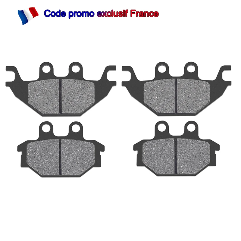 Plaquettes de frein avant et arrière de moto, pour KYMCO KXR250 MXU250 MXU300 MXU450i UXV500 UXV700i KXR MXU Maxxer Mongoose 250 300 500