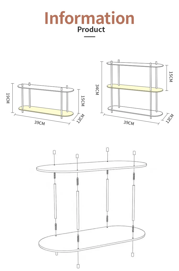 Acrylic Display Stand For Perfume, Cup, Cosmetics Riser Holder Bathroom Organizer Shelf Vanity Storage Clear Organizer Rack