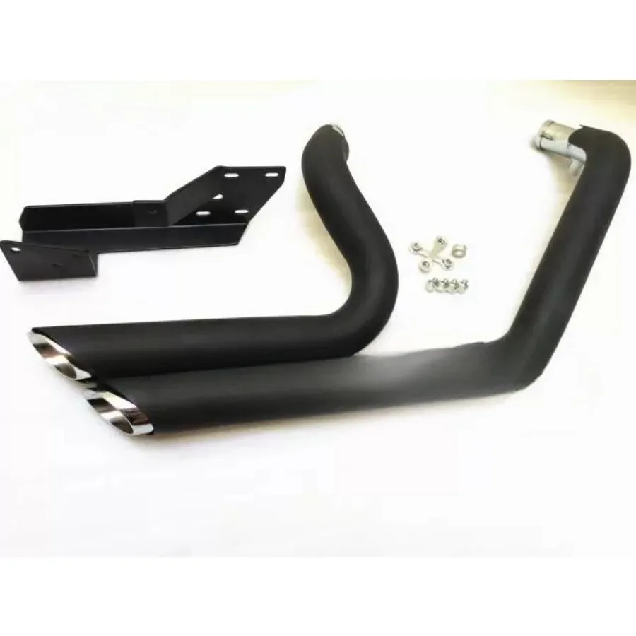 Suitable for Harley XL883 1200 X48 modified exhaust pipe VH exhaust 2 outlets