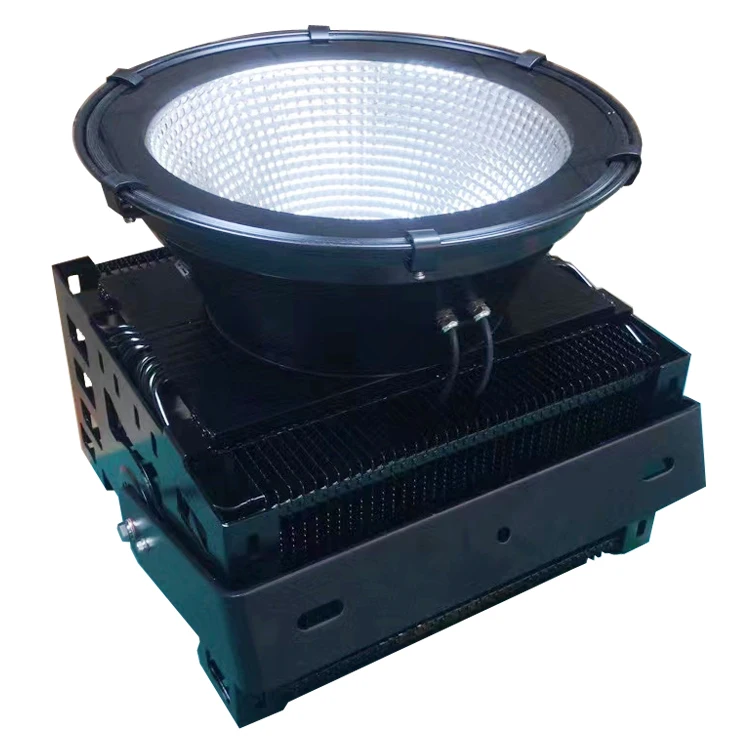 1000000 Lumen Outdoor Futsal Field 2000Watt 1000 Watt Round Sport Tower Crane Lamp Led Flood Light for Tennis Court