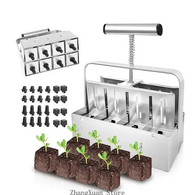 Bodenformwerkzeug aus Metall mit ergonomischem für einfache Gartenarbeit und Kultivierung Innen- und Außenbereich 3XUF – Detail 2