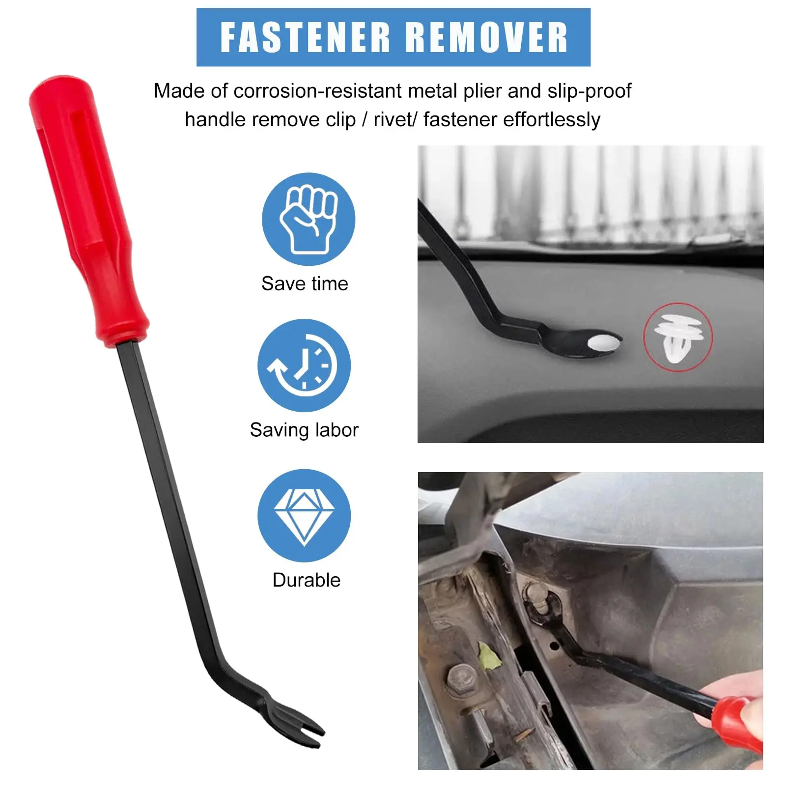 Auto Door Clip Panel Trim Removal Tools Kits Navigation Blades Disassembly Plastic Car Interior Seesaw Conversion Repairing Tool