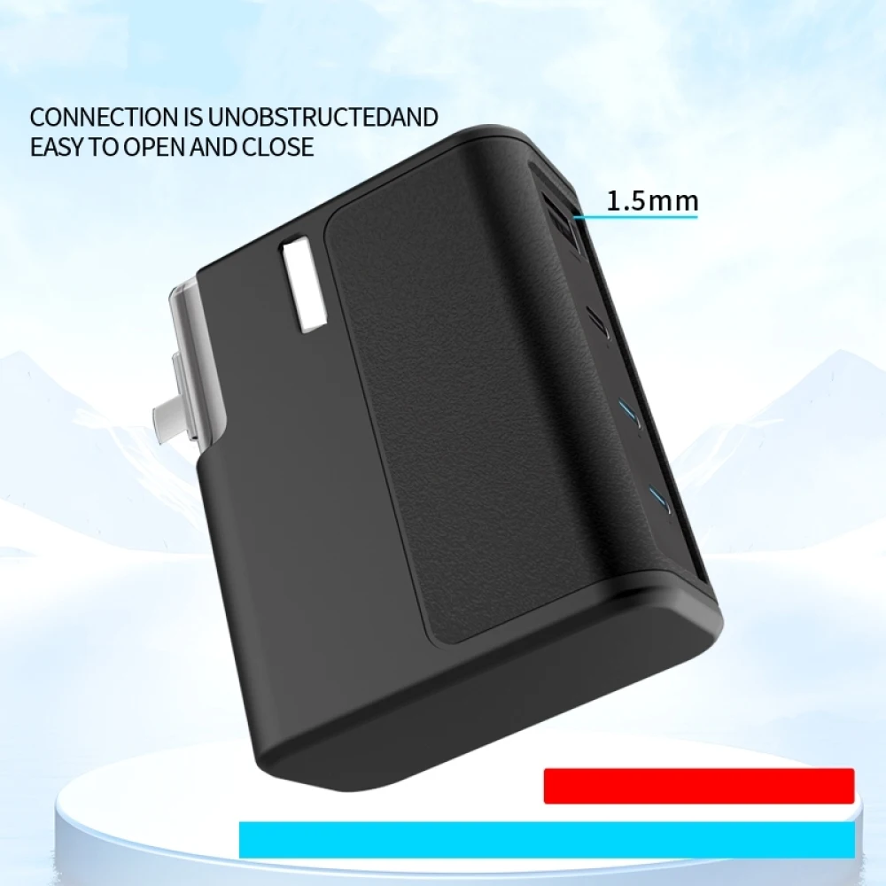 

Charger Protective Sleeve for CUKTECH GaN Charger 140W Charger Dust Protection Case Black Gray