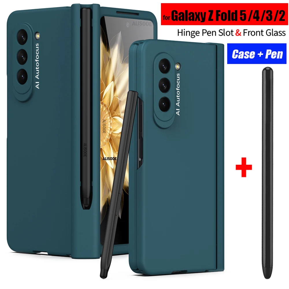 

Чехол Z Fold 5 с сенсорной ручкой для Samsung Galaxy Z Fold 5 4 3 2