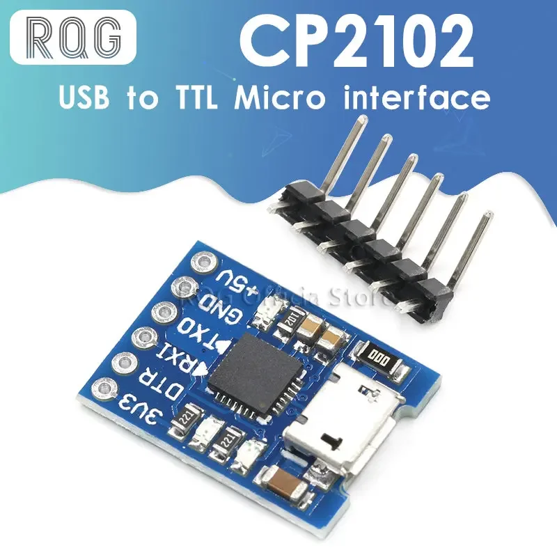 CJMCU CP2102 MICRO USB to UART TTL Module 6Pin Serial Converter UART STC Replace FT232 NEW for arduino