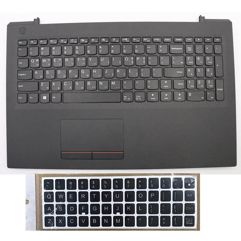 New Original For Lenovo V110-15IKB V110-15ISK Korean Keyboard Bezel Top Cover Touchpad Laptop Palmrest Accessories 5CB0L78337