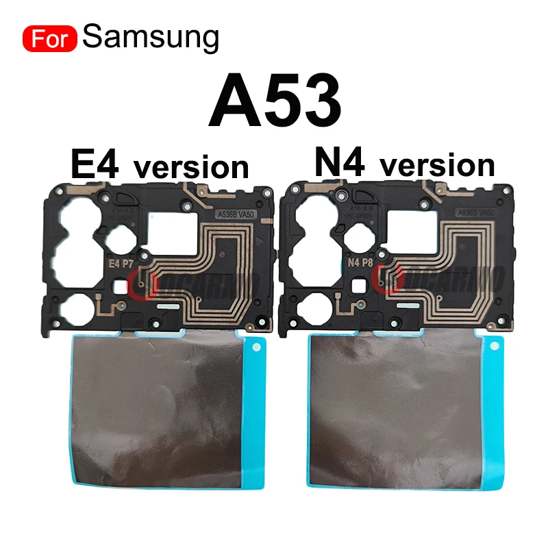 Motherboard Main Board Cover Plate With NFC Flex Cable Repair Replacement Parts For Samsung Galaxy A53 A54