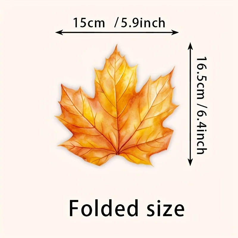 Alien Maple Leaf Disposable Paper Napkins Birthday Bachelorette Anniversary Picnic Kitchen Restaurant Holiday Party Table Decor - view 4