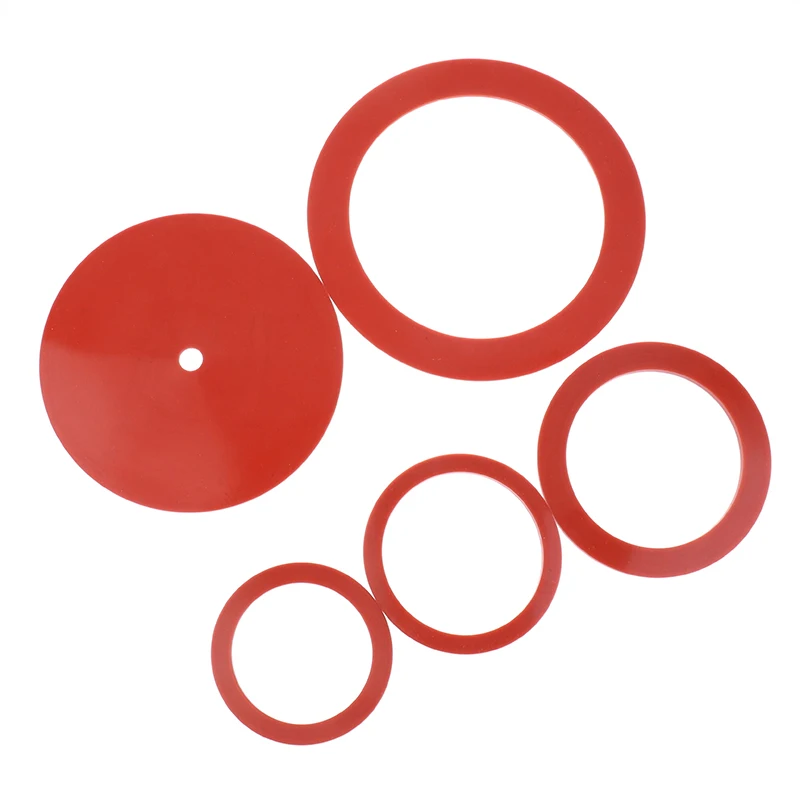 3/3.5/4/6 Inch Silicone Gaskets High Temperature Casting Gasket For Casting Machine DIY Accessory