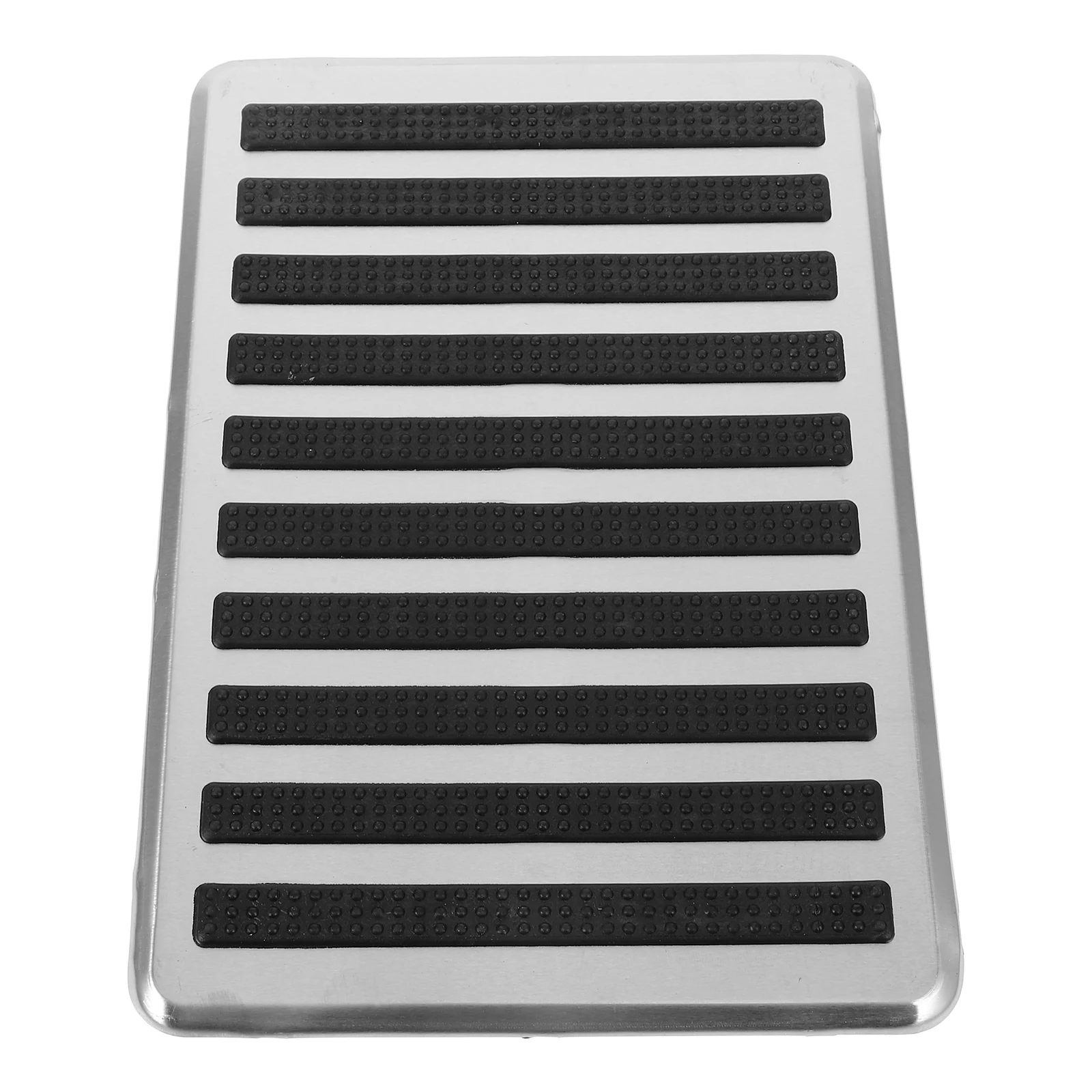 

Stainless Steel Pedal Patches for Floor Mats Anti Slip Brake Clutch Compatible Vehicles Foot Heel Pedals Car Supplies Car Foot