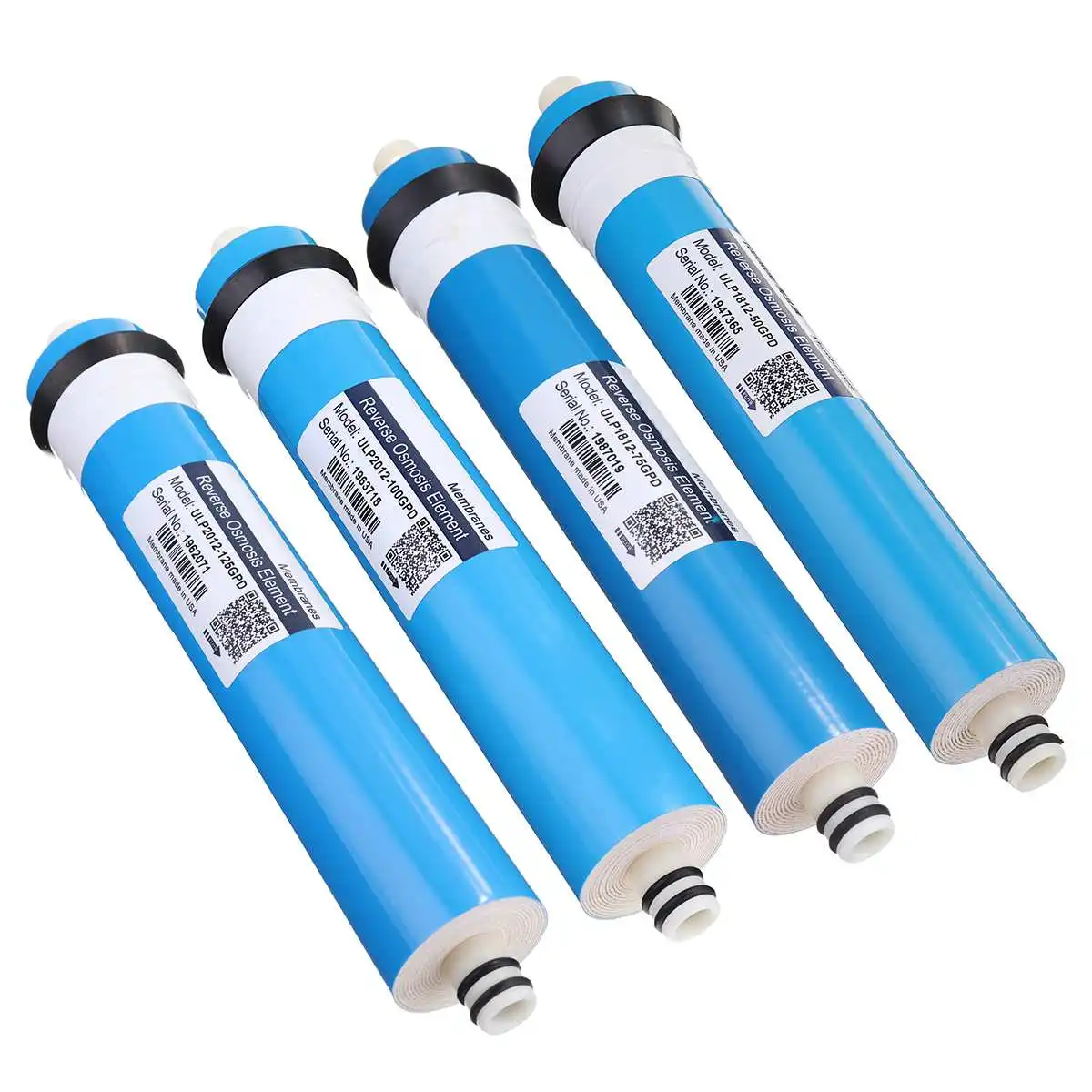 50/75/100/125GPD Home Kitchen Reverse Osmosis RO Membrane Replacement Water System Filter Purifing Water